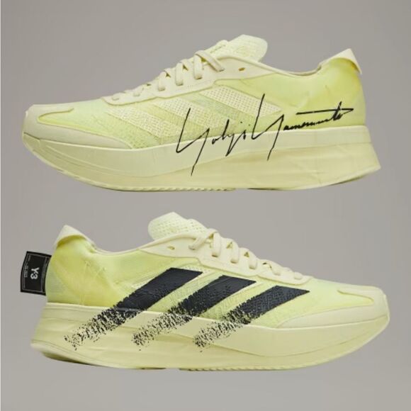 Adidas Y-3 BOSTON 11 ID8007 Sneakers Shoes Yellow Mens 8.5 / Womens 9.5